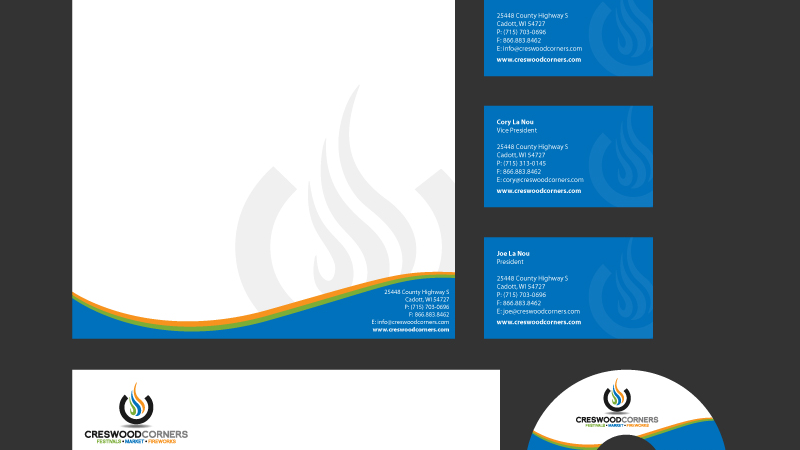 Creswood Corners Brand Identity screenshot