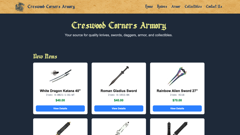 Creswood Corners Armory screenshot