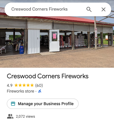 Creswood Corners - Google Maps Dominance