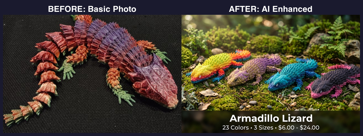 Logan's 3D Creations - AI Product Images