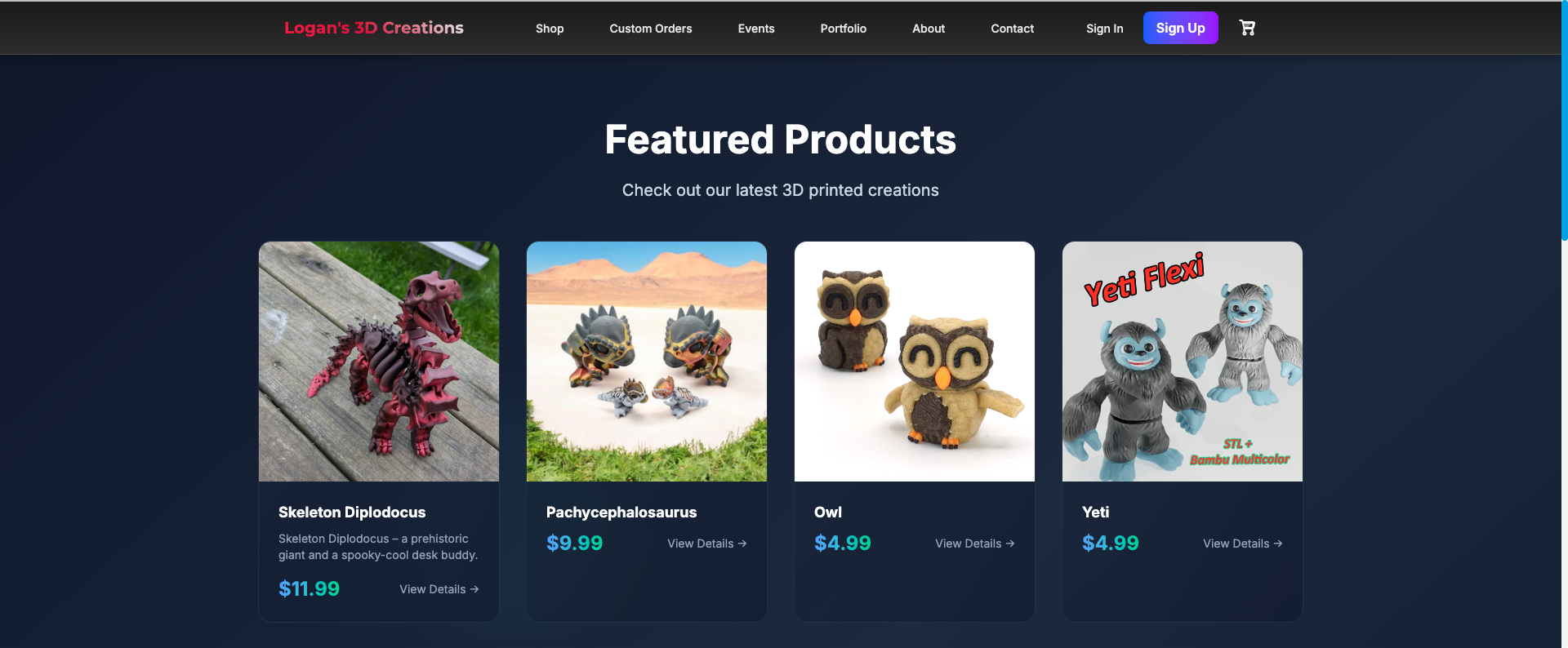 Logan's 3D Creations